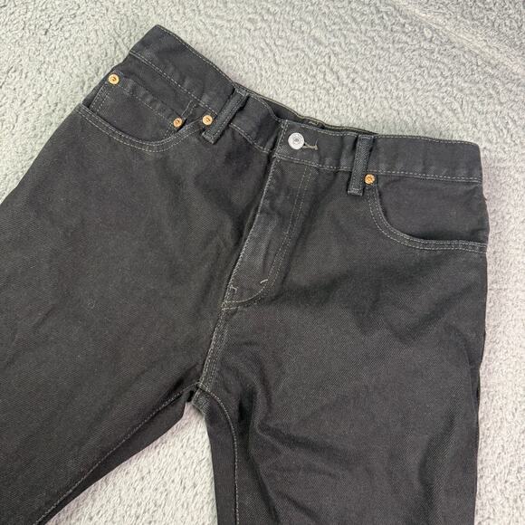 Levis Jeans Mens Size 32x34 Black Denim 517 Bootcut Cowboy Western Work Y2K - Picture 2 of 10